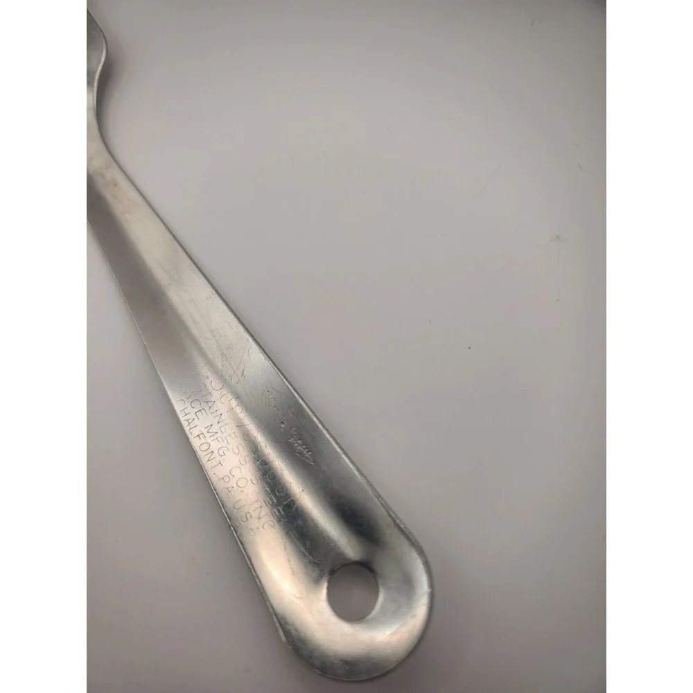Vintage ACE Servespoon Slotted Small Serving Spatula Stainless Steel 9